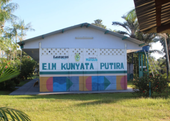 Escola Kunyata Putyra na Comunidade São Thomé. Foto: Celso Maia