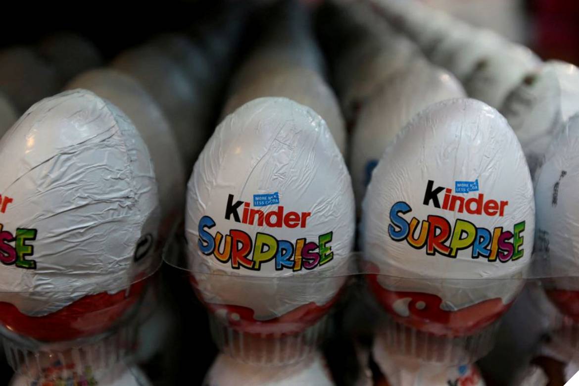 Anvisa proíbe importação e venda de chocolates Kinder da Bélgica