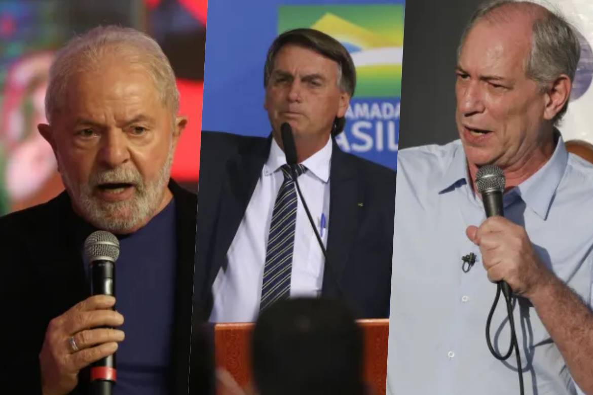 Pesquisa Ipespe para presidente: Lula tem 44%; Bolsonaro, 35%; Ciro, 9%