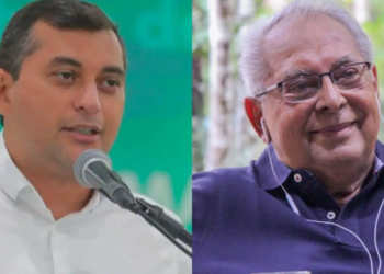 Wilson Lima e Amazonino Mendes aparecem empatados em pesquisa