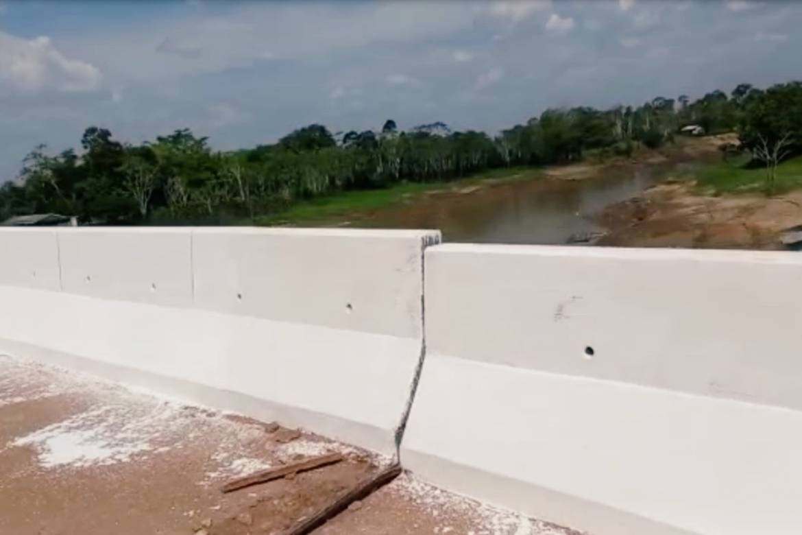 Mais uma ponte na BR-319 está com risco de desabamento