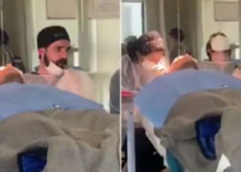 Médico é flagrado fumando cigarro eletrônico durante procedimento cirúrgico em SP