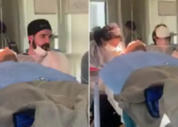 Médico é flagrado fumando cigarro eletrônico durante procedimento cirúrgico em SP
