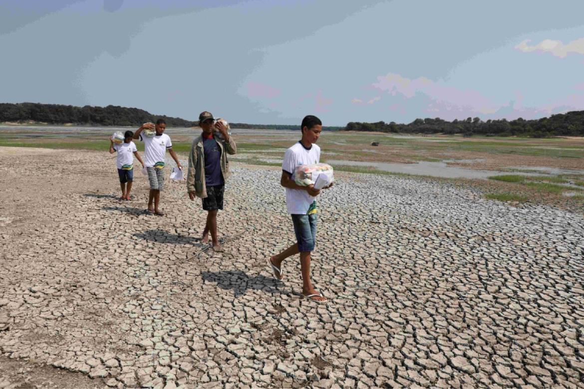 Seca histórica atinge todos os 62 municípios do Amazonas