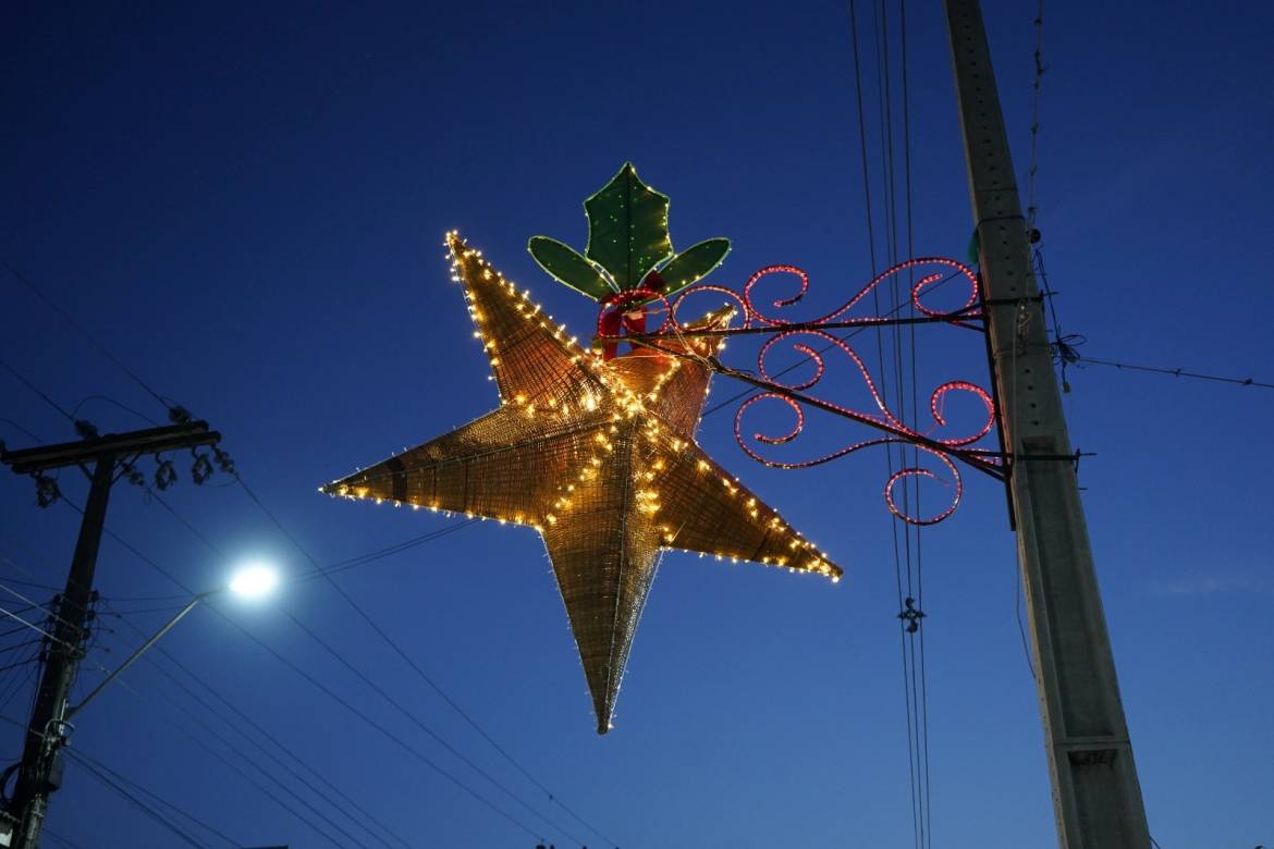 Decoração Natalina de Santo Antônio do Içá é realizada por Artesãs Indígenas