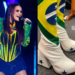 Dulce María usa botas presenteada por Joelma para encerrar turnê do RBD no Brasil