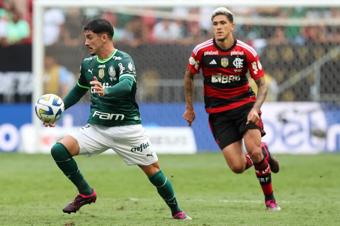 Palmeiras enfrenta Flamengo de olho na liderança do Brasileirão