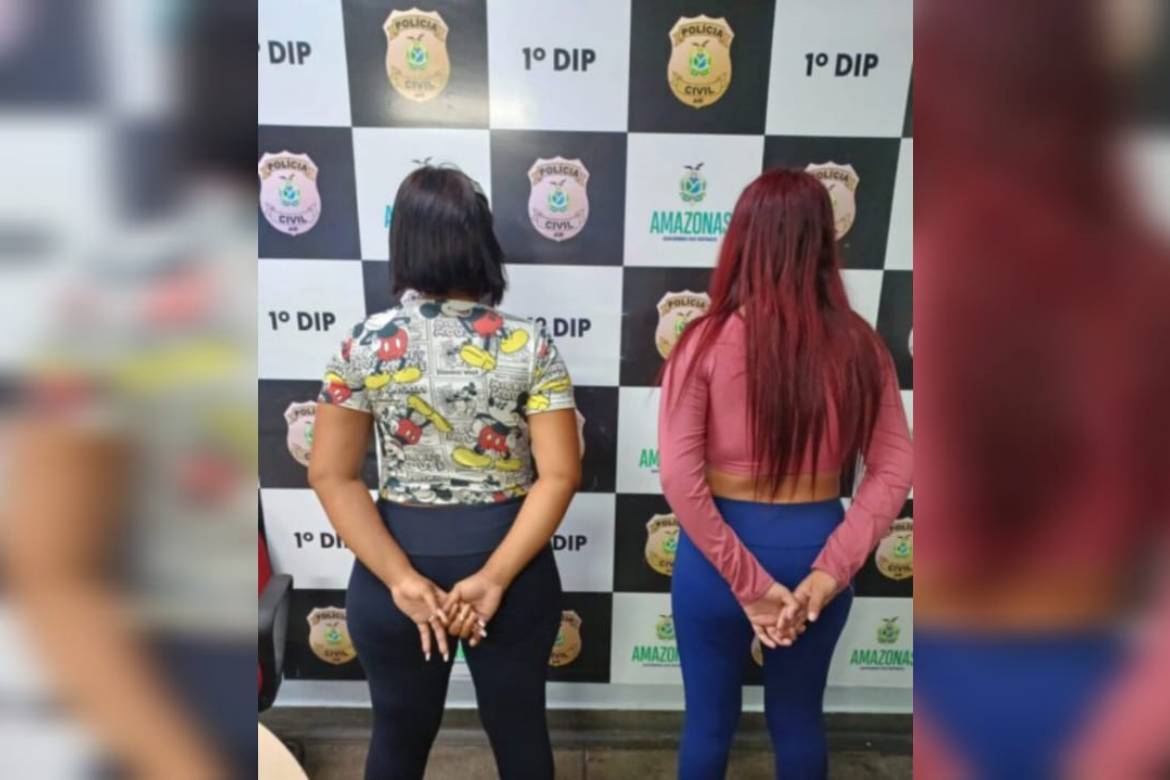 Mulheres são presas por aplicar golpe do ‘Falso PIX’ em lojas do Centro de Manaus