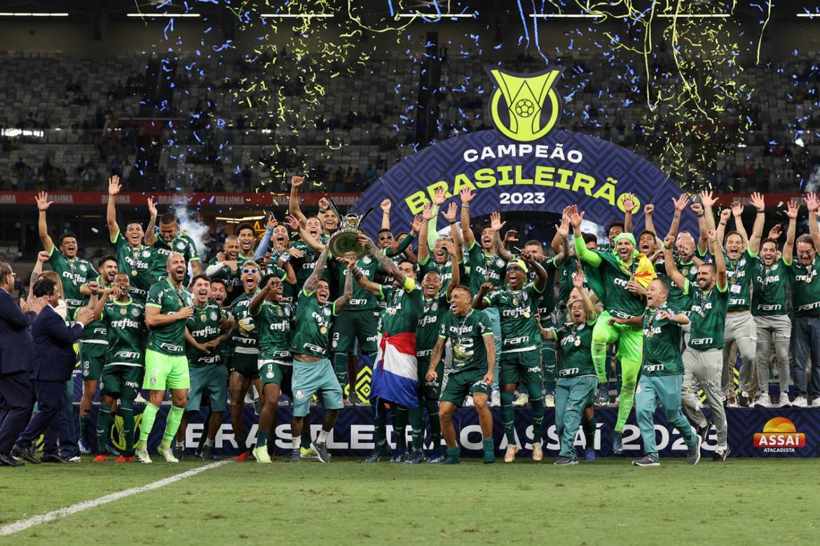 Palmeiras conquista o 12º Campeonato Brasileiro de sua história