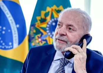 Lula conversa por telefone com Biden sobre G20, trabalho e Venezuela (Foto: Ricardo Stuckert/PR)