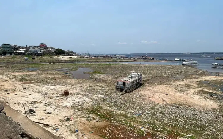 Seca se intensifica no Amazonas entre maio e junho