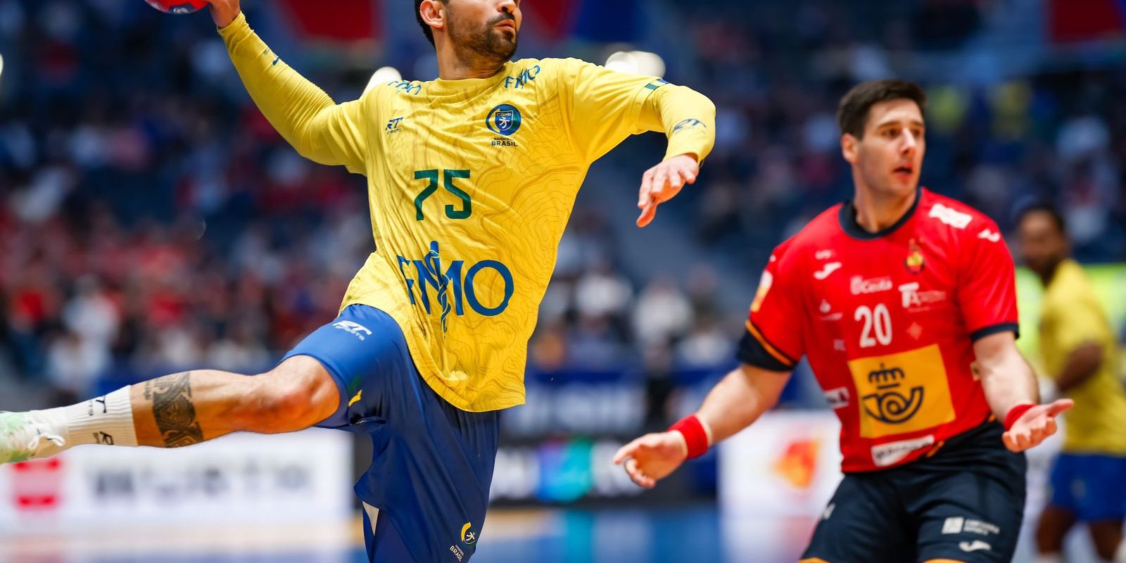 Histórico, Brasil bate Espanha e pega Dinamarca no Mundial de handebol