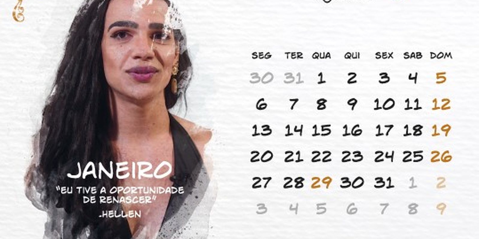 Associação LGBTQIA Casarão Brasil lança calendário trans 2025