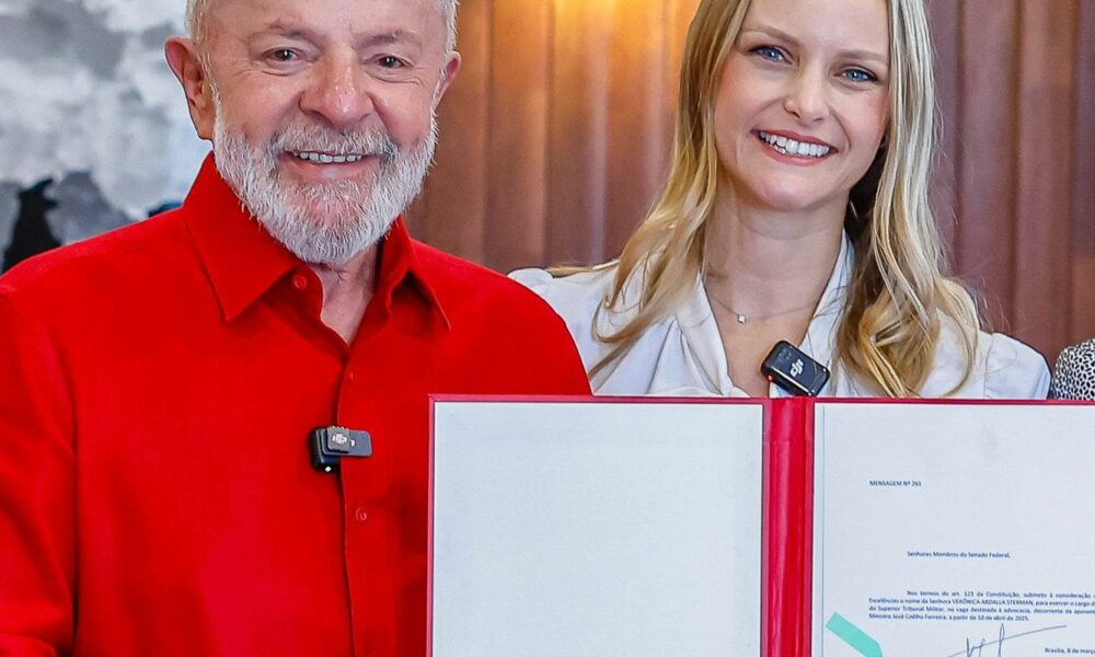 Lula indica Verônica Abdalla para o Superior Tribunal Militar