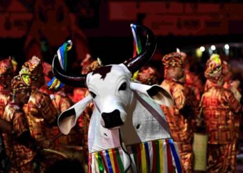 Bois-bumbás de Manaus fecham 67º Festival Folclórico do Amazonas