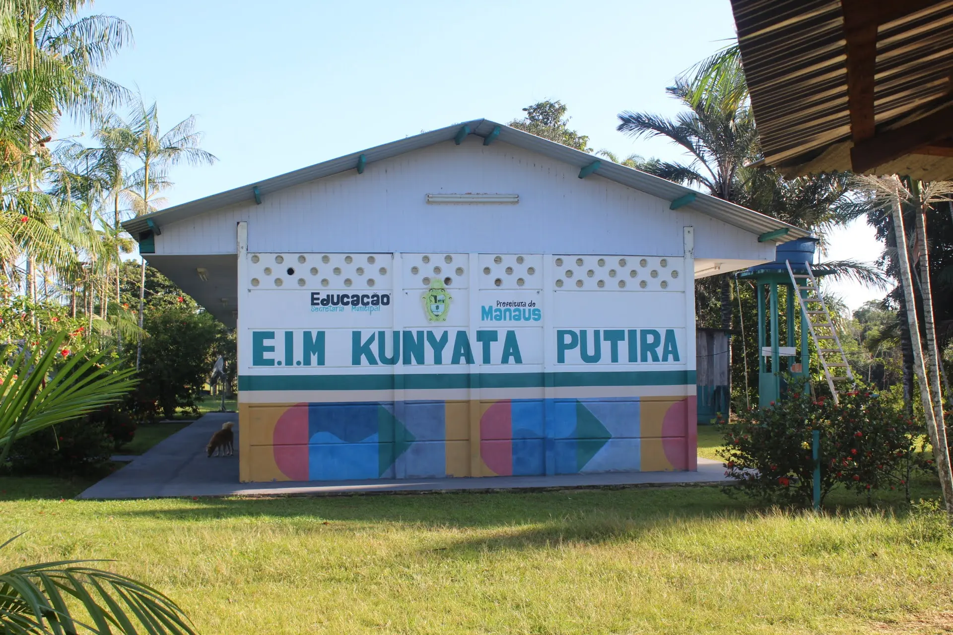 Escola Kunyata Putyra na Comunidade São Thomé. Foto: Celso Maia