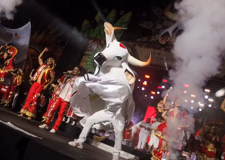 Boi Garantido lança álbum 'Parintins: Portal do Encantamento' em evento no Sambódromo de Manaus neste sábado. — Foto: Divulgação/MAG